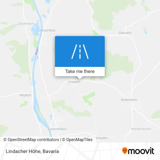 Карта Lindacher Höhe
