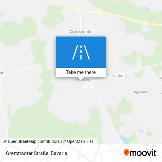 Карта Grettstadter Straße