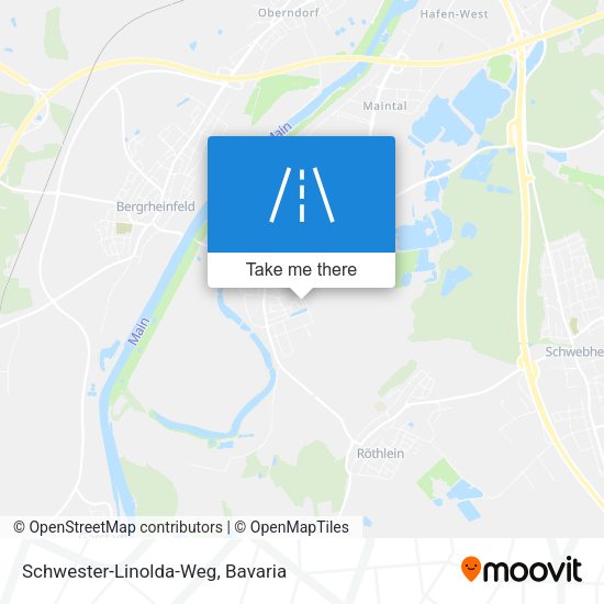 Карта Schwester-Linolda-Weg