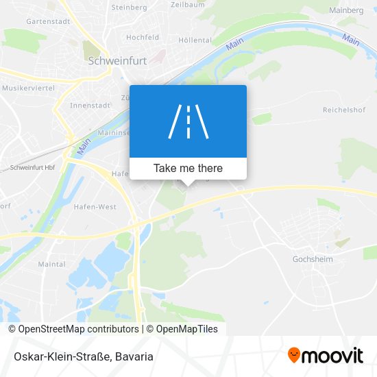 Oskar-Klein-Straße map