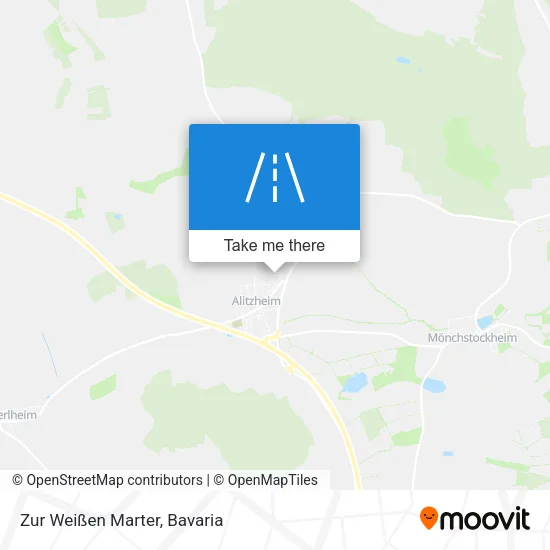Карта Zur Weißen Marter
