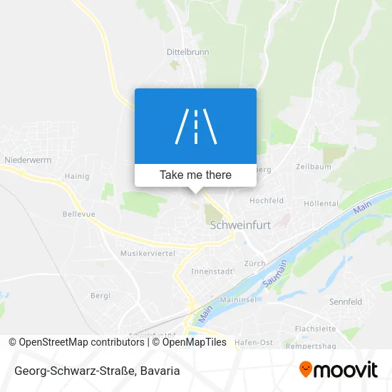 Карта Georg-Schwarz-Straße