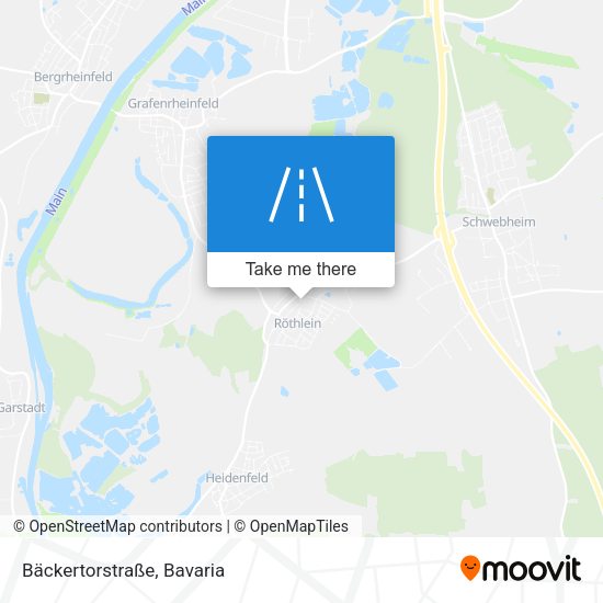 Bäckertorstraße map