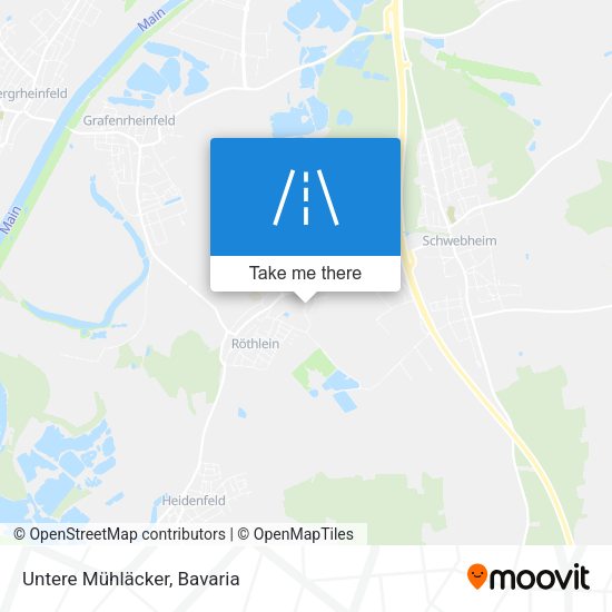 Untere Mühläcker map