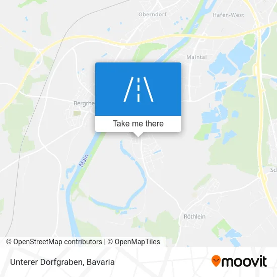 Карта Unterer Dorfgraben
