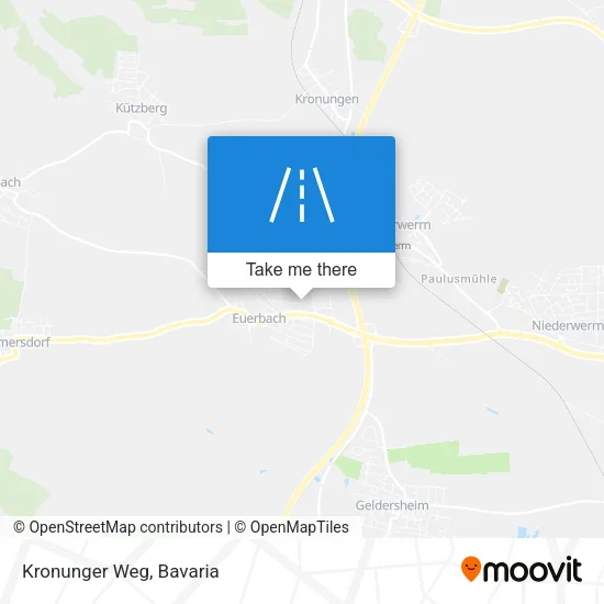 Карта Kronunger Weg