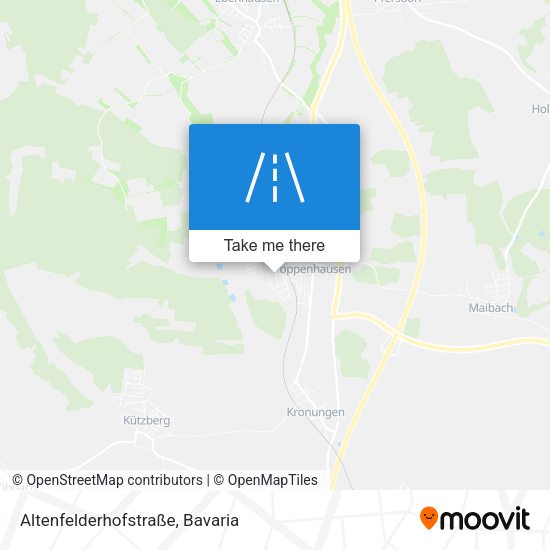 Altenfelderhofstraße map