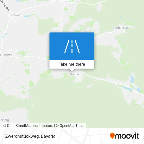 Карта Zwerchstückweg