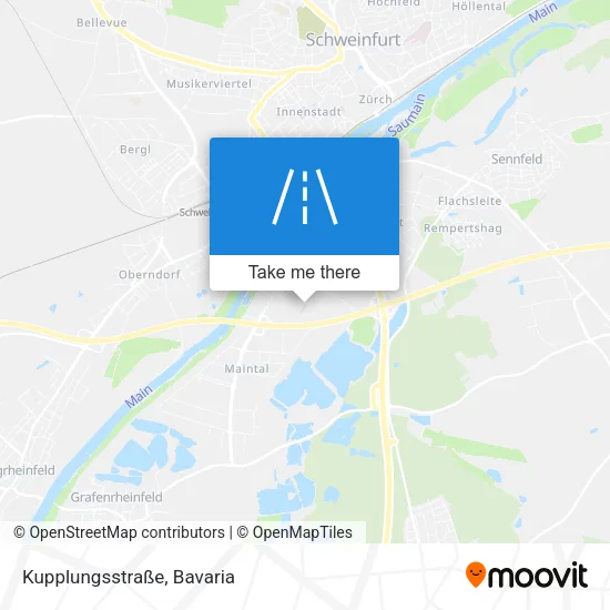 Kupplungsstraße map