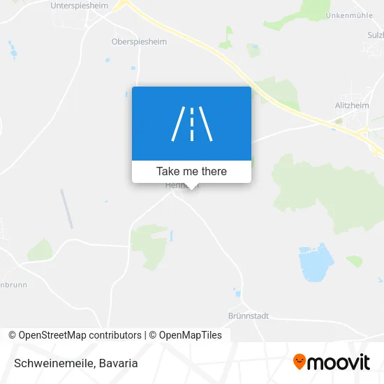 Карта Schweinemeile