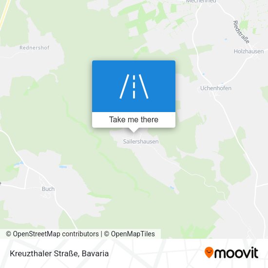 Kreuzthaler Straße map