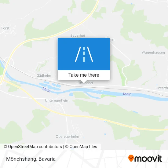 Карта Mönchshang
