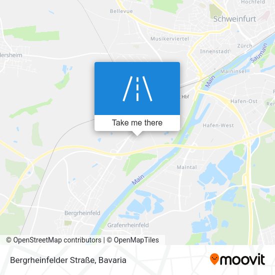 Bergrheinfelder Straße map