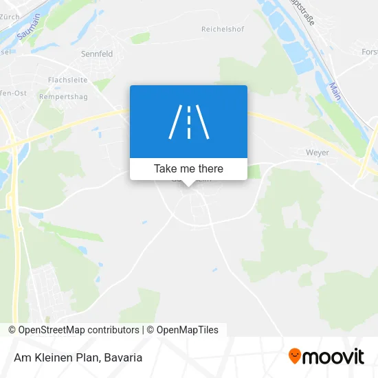 Карта Am Kleinen Plan