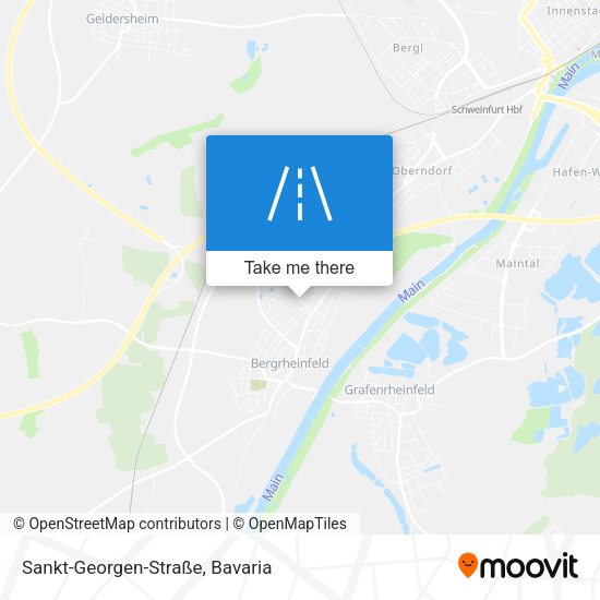 Sankt-Georgen-Straße map