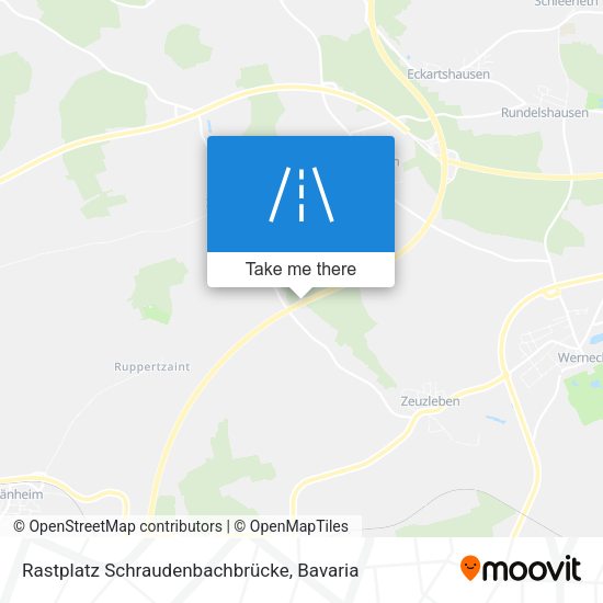 Rastplatz Schraudenbachbrücke map