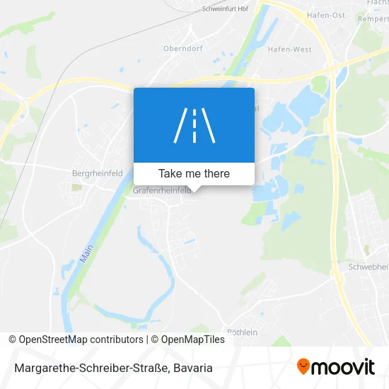 Карта Margarethe-Schreiber-Straße