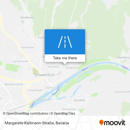 Карта Margarete-Kallmann-Straße