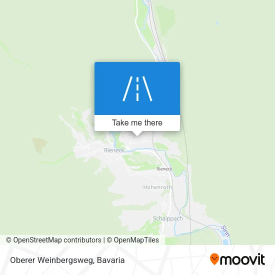 Карта Oberer Weinbergsweg
