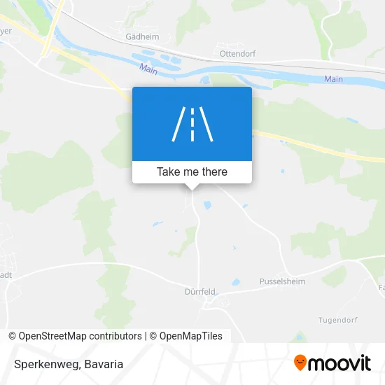 Карта Sperkenweg