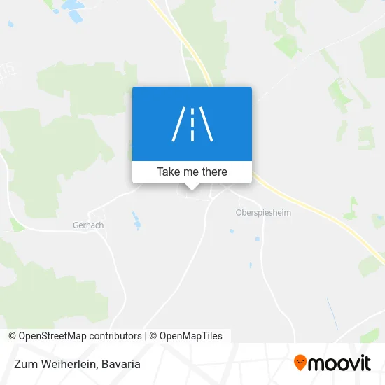 Карта Zum Weiherlein