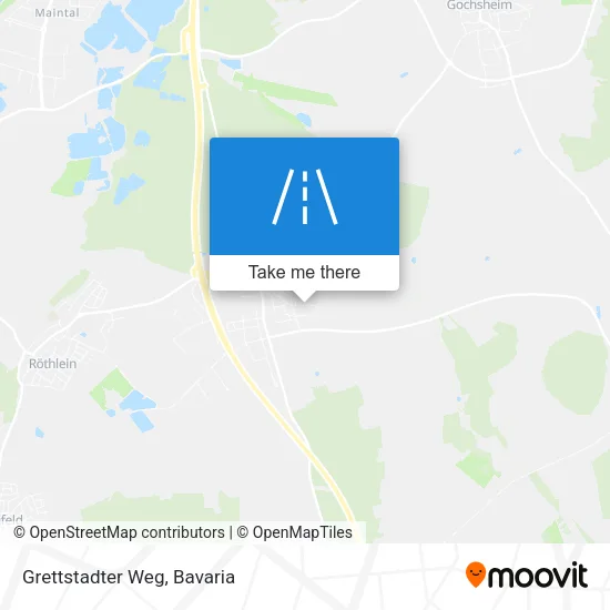 Карта Grettstadter Weg