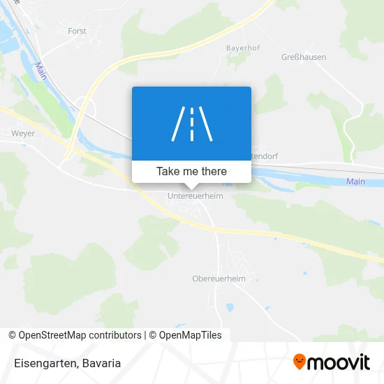 Eisengarten map