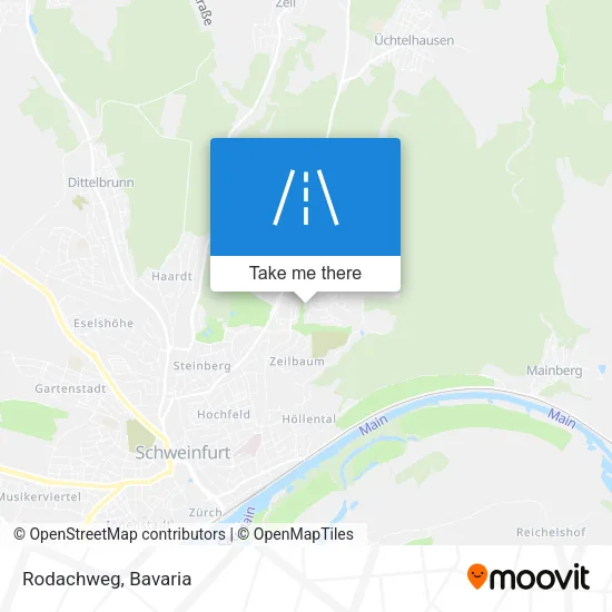 Карта Rodachweg