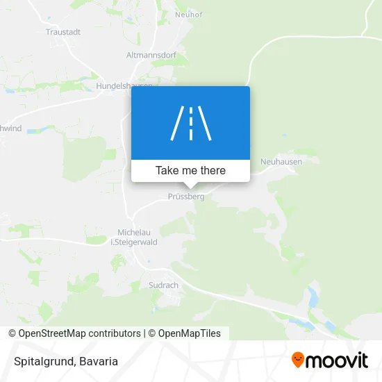 Карта Spitalgrund