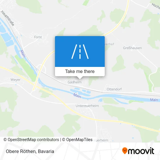 Карта Obere Röthen