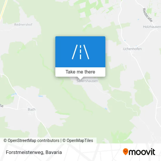 Карта Forstmeisterweg