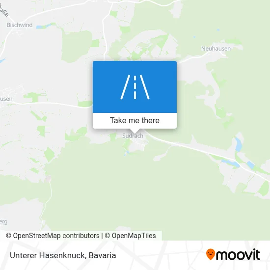 Unterer Hasenknuck map