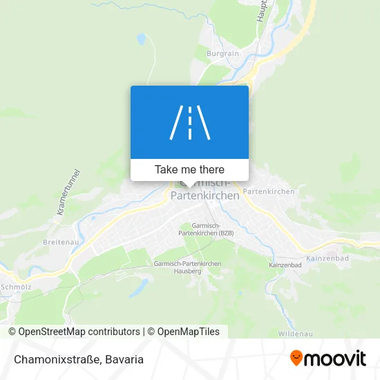 Карта Chamonixstraße