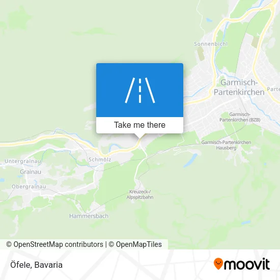 Карта Öfele