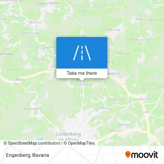 Карта Engenberg