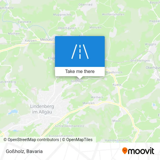 Карта Goßholz