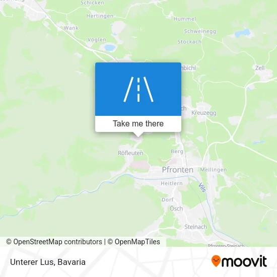 Карта Unterer Lus