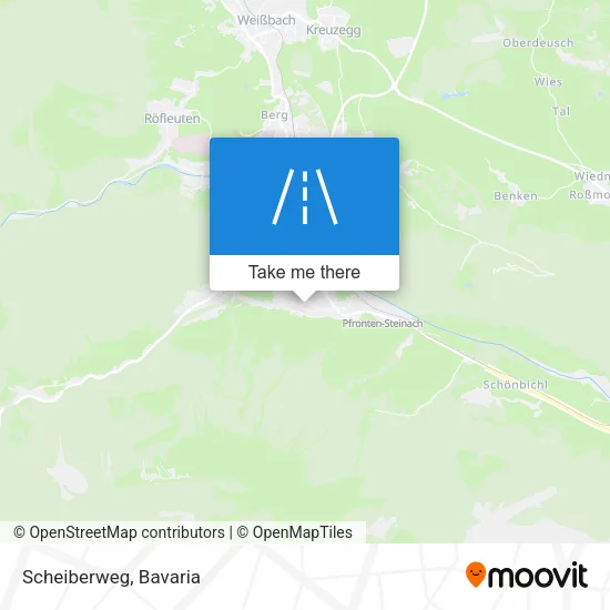Карта Scheiberweg