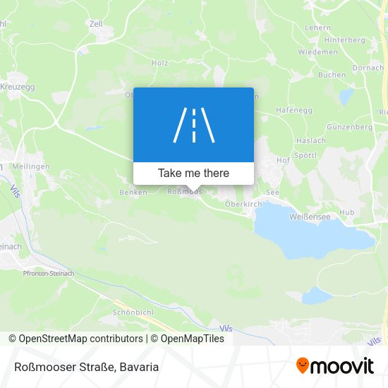 Roßmooser Straße map