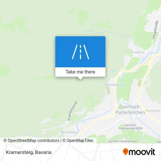 Карта Kramersteig