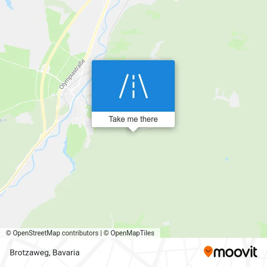Карта Brotzaweg