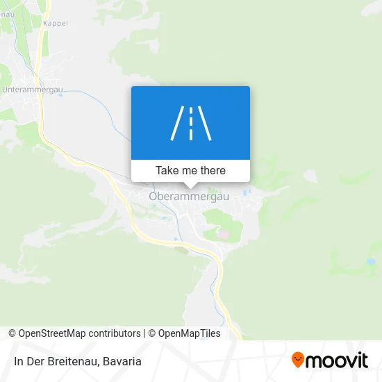 In Der Breitenau map