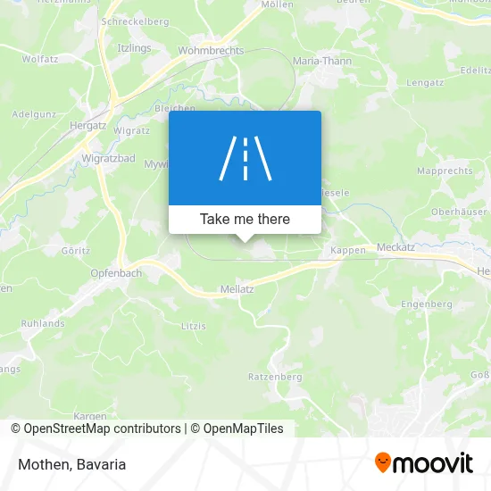 Mothen map