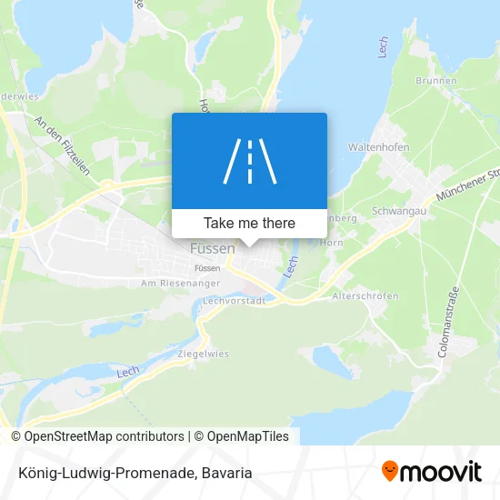König-Ludwig-Promenade map