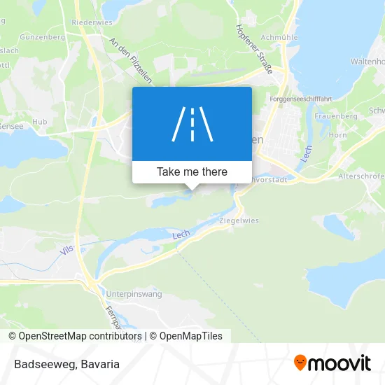 Карта Badseeweg