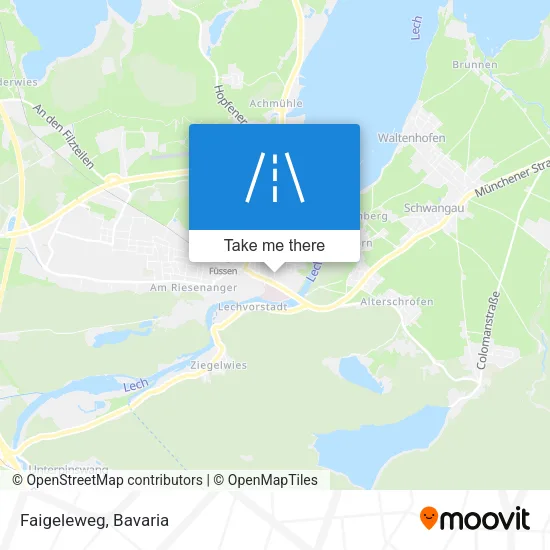 Карта Faigeleweg