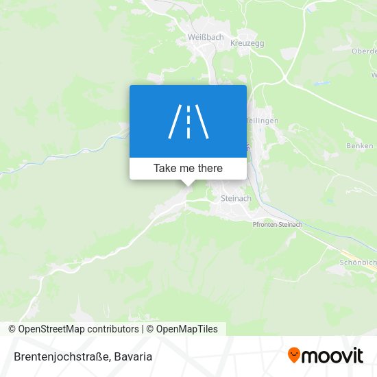 Brentenjochstraße map