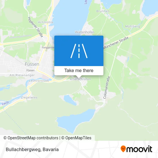 Карта Bullachbergweg