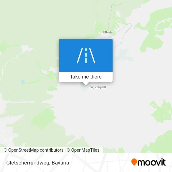Карта Gletscherrundweg