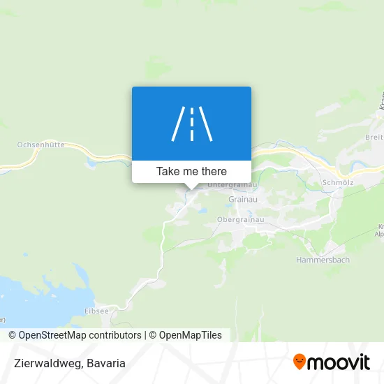 Карта Zierwaldweg